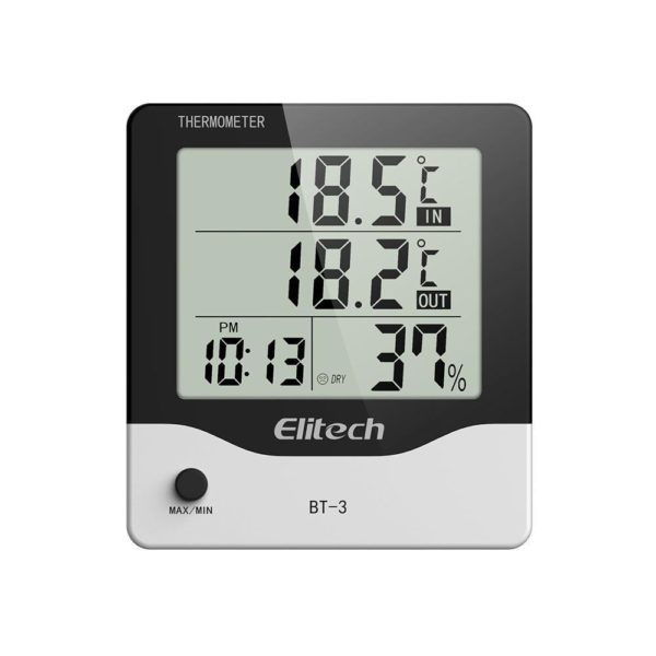 Elitech BT-3 termohigrómetro digital interior/exterior