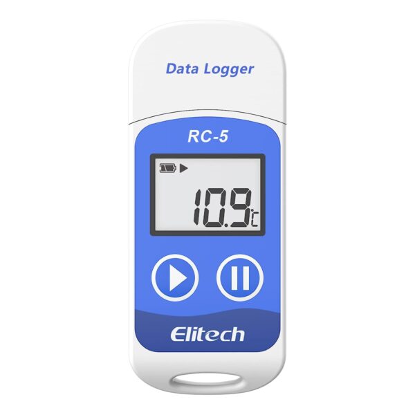 Elitech RC-5-CAL datalogger de temperatura Certificado