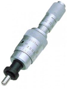 Mitutoyo 110-502 serie 110 traductor de tornillo diferencial cabeza de micrómetro extrafino, 0 a 13 mm