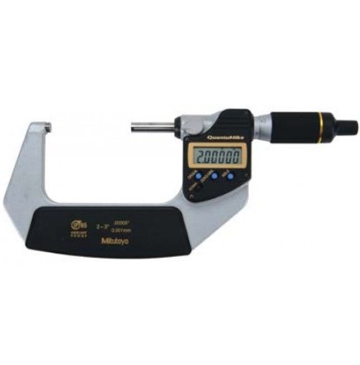 Mitutoyo 293-187-30 quantumike micrometer, 2 a 3″- 50.8 a 76.2 mm, .00005″- 0.001 mm