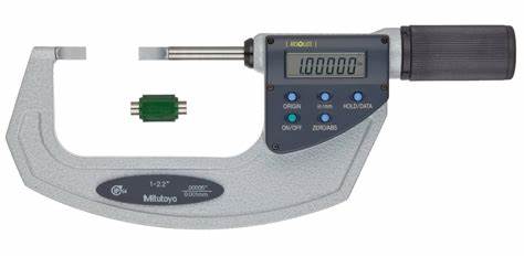 Mitutoyo 422-422-20 digital absolute quickmike blade micrometer, 1 a 2″, pulgada-métrico