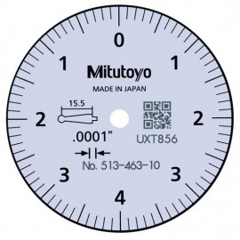 Mitutoyo 513-463-10e indicador de prueba de cuadrante horizontal, juego básico compacto, rango de 0.008″.