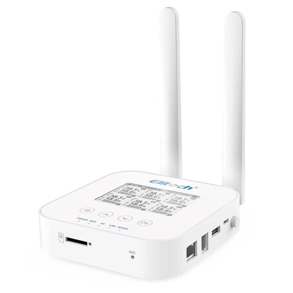 Elitech rcw-3000 4g+wifi registrador de datos inalámbrico