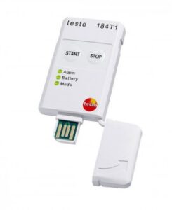 registrador de datos de temperatura usb testo 184-t1, 90 días