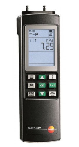 Testo 521-1 con sensor interno de 0 a 100 hpa