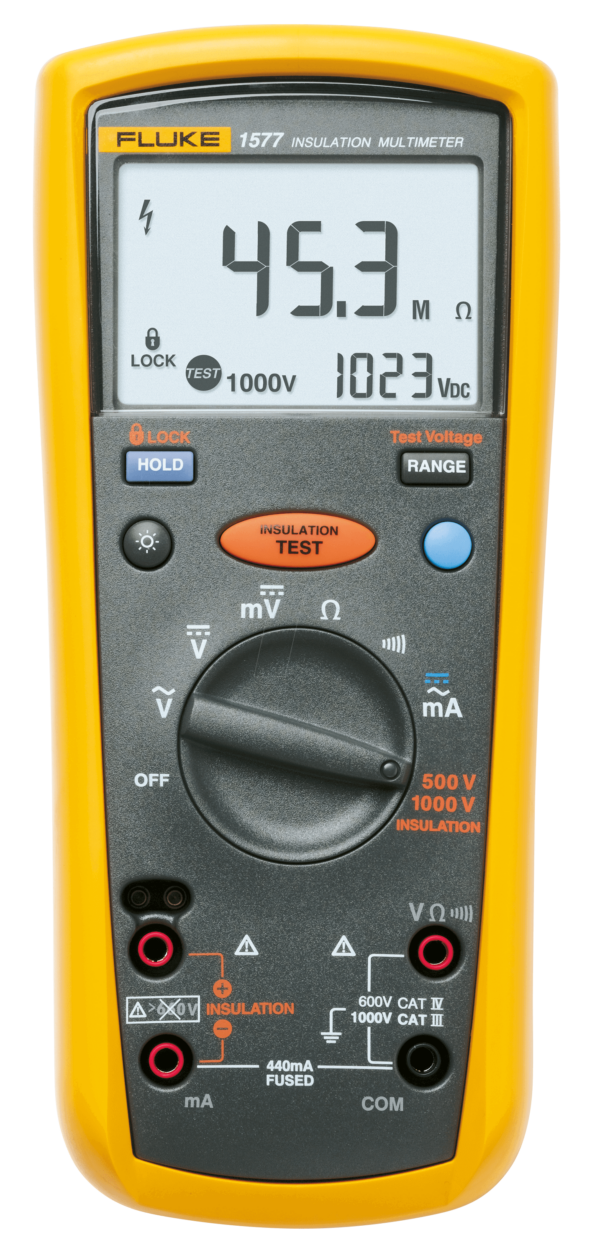 Multímetro de aislamiento fluke 1577, 1000 v