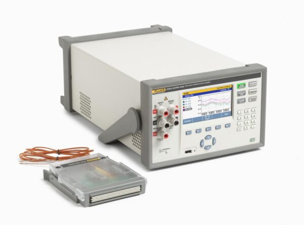 escáner de temperatura de precisión super-daq fluke 1586a-1hc con módulo de alta capacidad