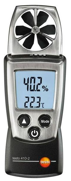 testo 410-2 – anemómetro de molinete