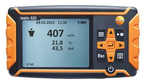 testo 420 – manómetro diferencial