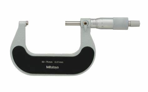 Mitutoyo 102-304 series 102 micrómetro exterior, 75 a 100 mm