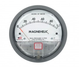 Dwyer 2000-0d manómetro de presión diferencial magnehélica (0-.5 “w.c. y 0-125 pa)