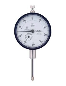 Mitutoyo 2416ab-06 series 2 indicador de dial plano estándar, 1″, sae