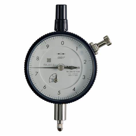 Mitutoyo 2803ab-10 series 2 indicador de dial plano estándar, 0.025″, sae