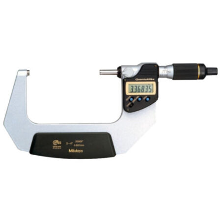 Mitutoyo 293-183-30 quantumike micrometer con spc, 3 a 4″- 76.2 a 101.6 mm