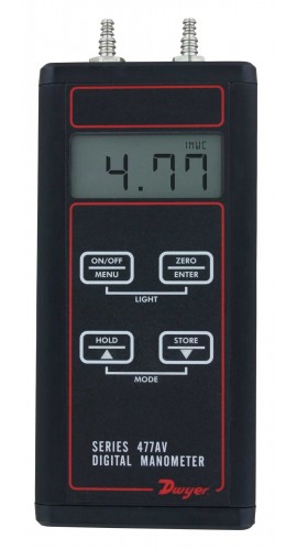 Manómetro digital dwyer 477av-4, de 0 a 10 psi