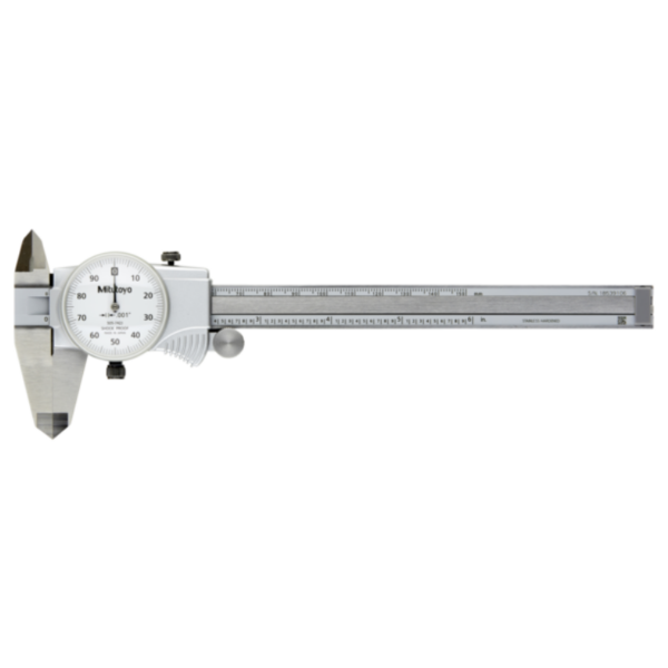 Pinza de dial mitutoyo 505-742j, de 0 a 6″