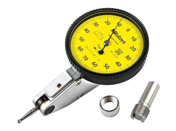 Mitutoyo 513-402-10e indicador de prueba de dial de tipo horizontal, 0 a 0.03″