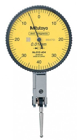 Indicador de prueba de dial mitutoyo 513-404-10e, conjunto estándar básico, 0.8 “