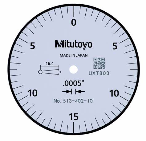 Mitutoyo 513-463-10e indicador de prueba de dial horizontal, conjunto básico compacto, rango de 0.008 “