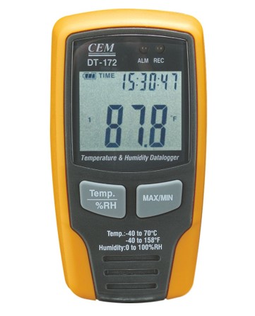 Termohigrómetro Data Logger con Pantalla – DT172