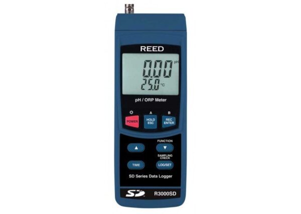 Reed r3100sd medidor de conductividad – tds – salinidad de registro de datos