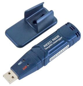 Reed r6020 registrador de datos usb de temperatura y humedad