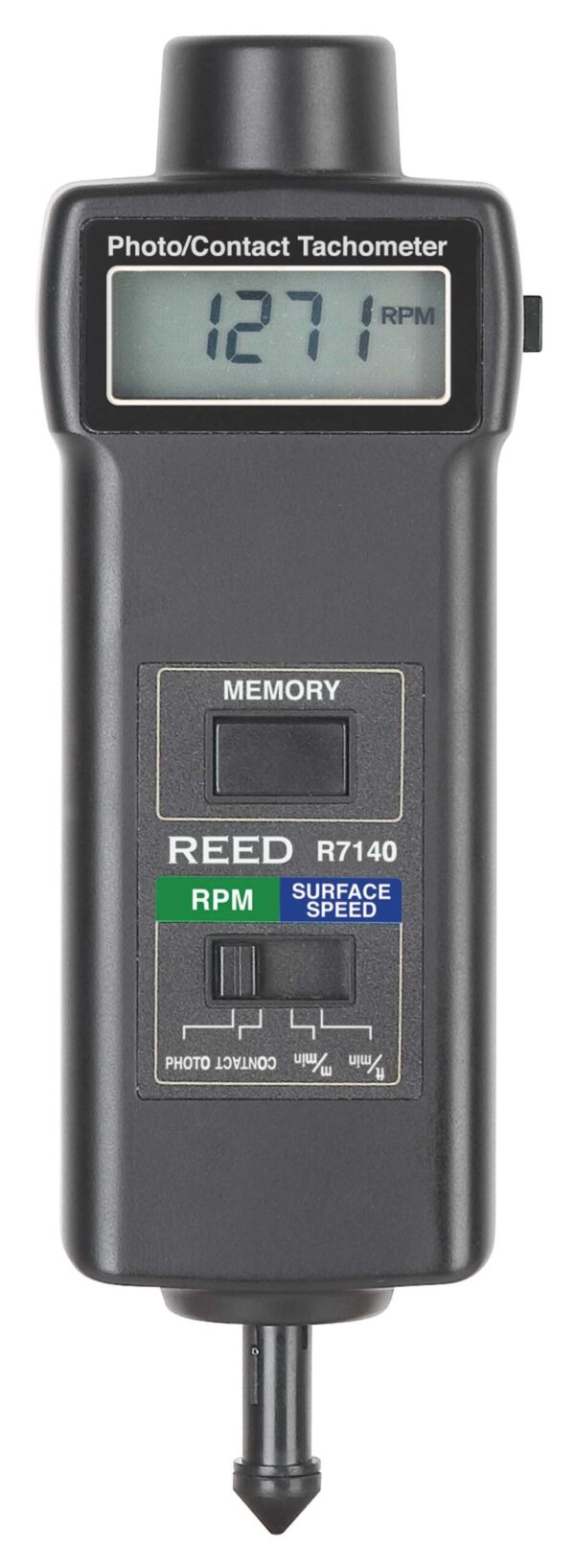 Reed r7140 tacómetro combinado de contacto – foto