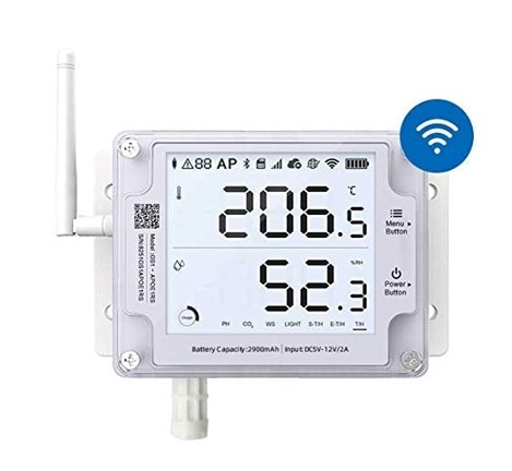 Termohigrómetro Industrial Ubibot GS1 Ethernet Wifi 2,4 GHz Ubi – GS1AETH1RS