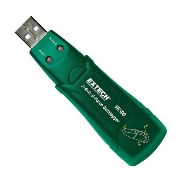 Vb300-datalogger Usb acelerómetro en 3 ejes, caída libre.