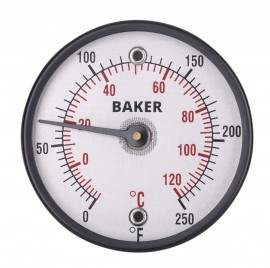 Termómetro de superficie magnética baker 312fc, de 0 a 250 °f (-20 a 120 °c)