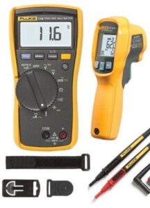 kit combinado para técnicos de hvac-r fluke 116-62 max+