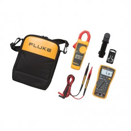 kit combinado de multímetro para electricistas fluke 117-323-kit