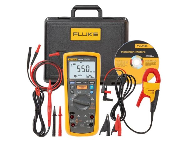 Kit avanzado de solución de problemas de motores y unidades fluke 1587-mdt fc