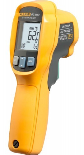 termómetro infrarrojo fluke 62max cal con certificado de calibración