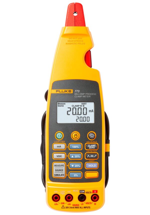 pinza amperimétrica de proceso fluke 773 cal milliamp con certificado de calibración