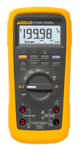 Multímetro digital fluke 87v-max true rms con termómetro incorporado