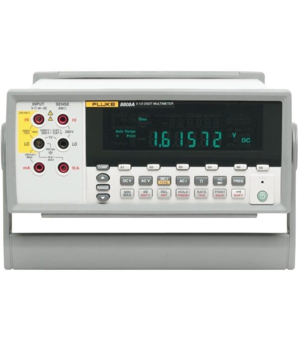 Multímetro digital de precisión fluke 8808a 120v, 5.5, 120v