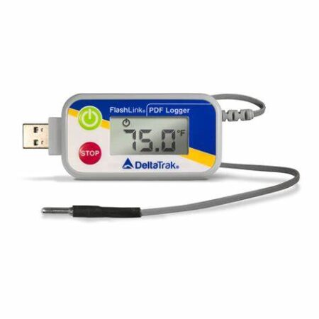 Registrador de datos reutilizable flashlink usb pdf con sonda externa de punta roma Modelo 40520