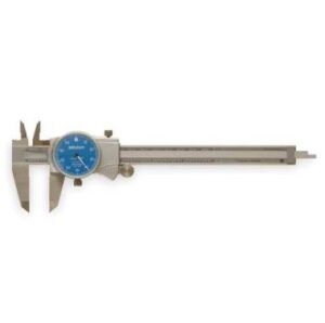 Mitutoyo 505-742-51j calibre de esfera, esfera azul, 0 a 6″