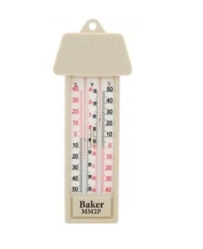 Termómetro máx-mínimo baker mm2p, -40 a 120 °f